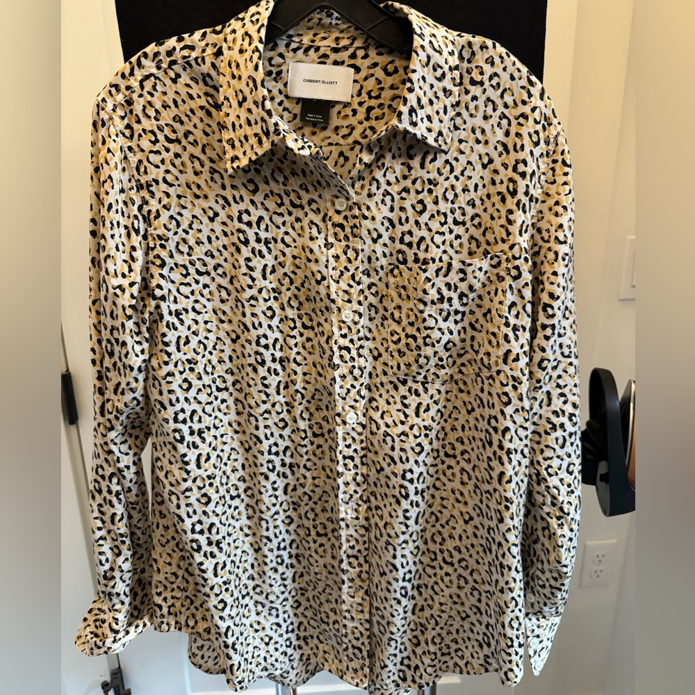 Leopard blouse